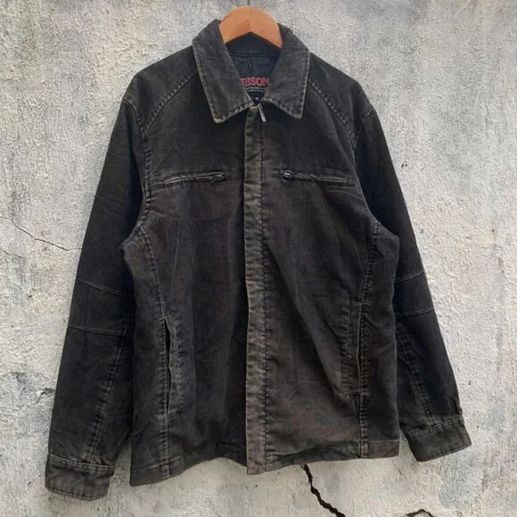 Vintage Black Corduroy Jacket - Picture 1 of 5